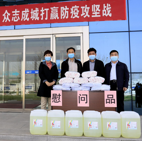 鄭州市人大副主任孫黎、市政府副市長李喜安一行 蒞臨花花牛開展“三送一強”活動
